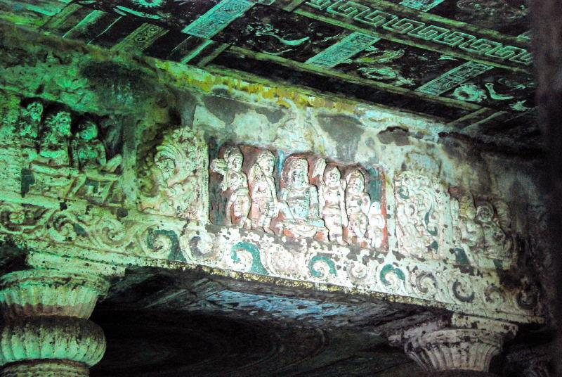 2954-阿姜塔石窟-2號洞窟雕刻(5世紀).JPG