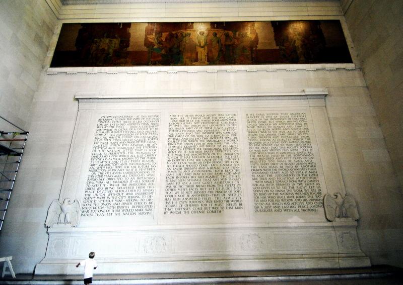 7015-林肯紀念堂-內牆裝飾